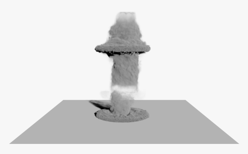 Transparent Realistic Smoke Png - Monochrome, Png Download