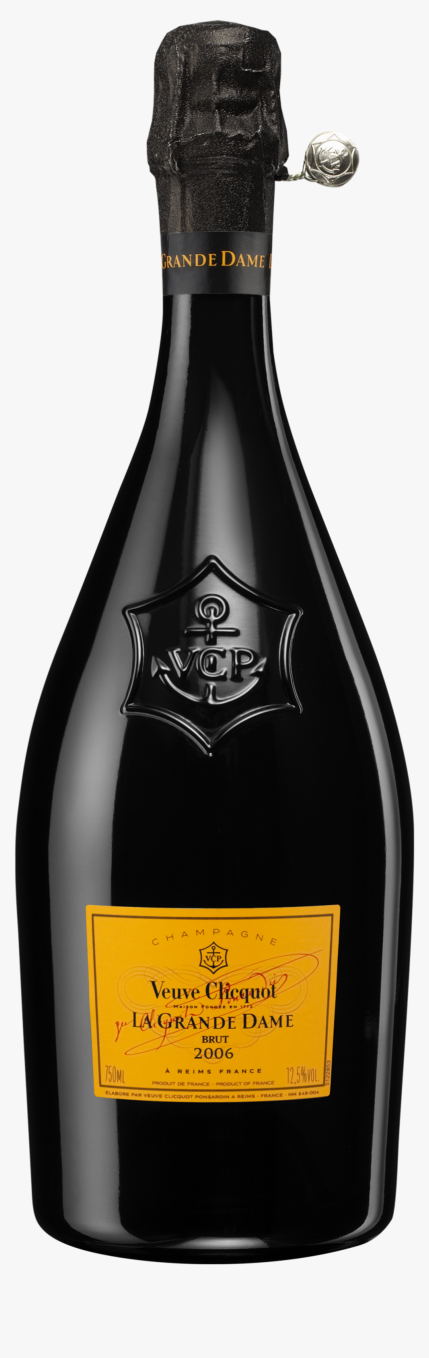 Bottle Of Champagne Png , Png Download - Veuve Clicquot Ponsardin La Grande Dame 2004, Transparent Png