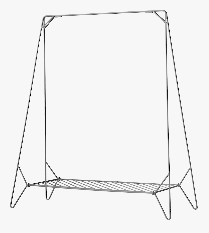 Anker, Folding Clothing Rack-0 - Menu Anker Rack, HD Png Download