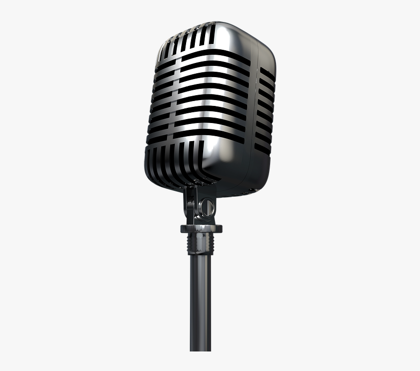 Microphone, Radio, Audio, Record, Podcast - Microfone Rádio Png, Transparent Png