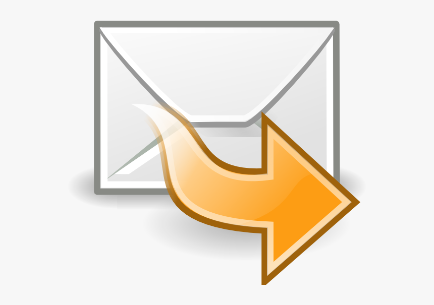 Mail Forward Svg Clip Arts - Email To Push Notification, HD Png Download
