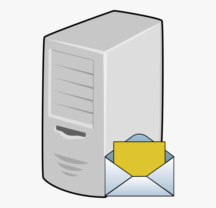 Diagram,angle,technology - Email Server Png, Transparent Png