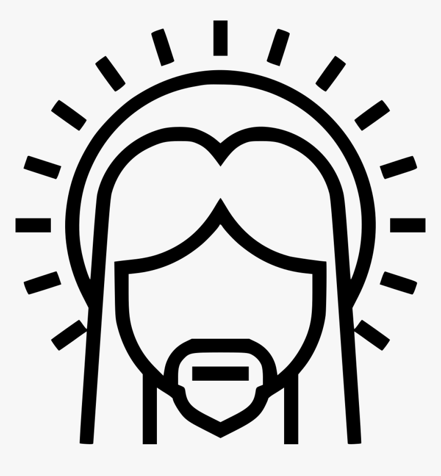 Jesus - Simple Lightbulb Vector, HD Png Download