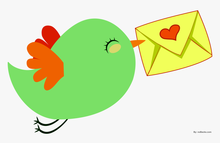 Cute Flying Birds Png, Transparent Png
