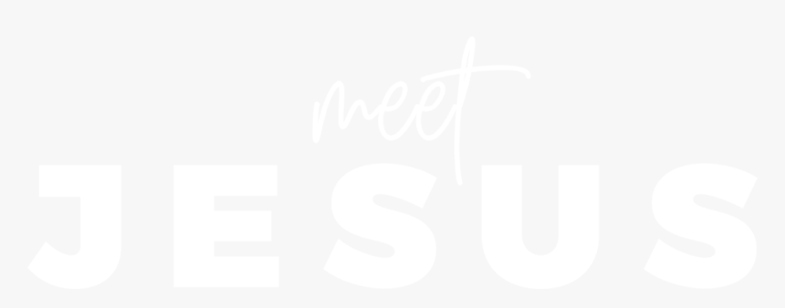 Meet Jesus - Johns Hopkins White Logo, HD Png Download