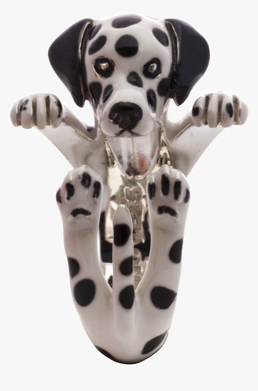 Dalmation Hug Ring - Dalmatian, HD Png Download