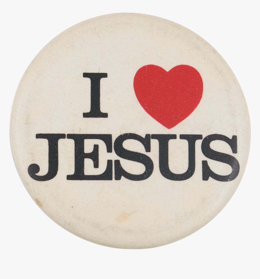 I Love Jesus I Heart Button Museum, HD Png Download