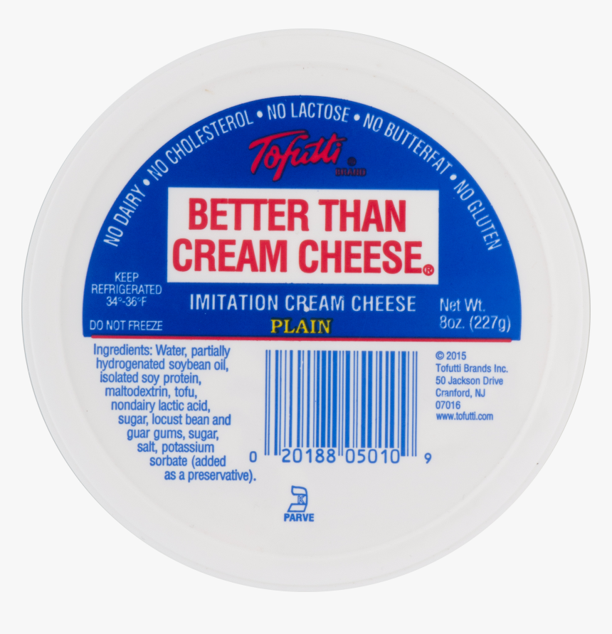 Tofutti Better Than Cream Cheese, HD Png Download
