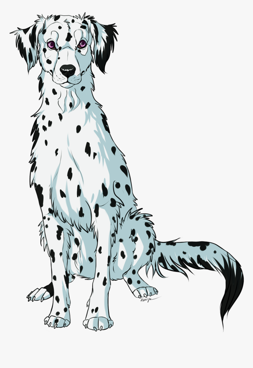 Puppy Drawings, Animal Drawings, Art Drawings, Furry - Furry Dalmatian, HD Png Download