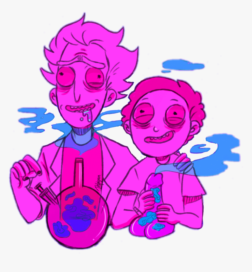 #rickandmorty #ricksanchez #mortysmith #rick #morty - Cartoon, HD Png Download