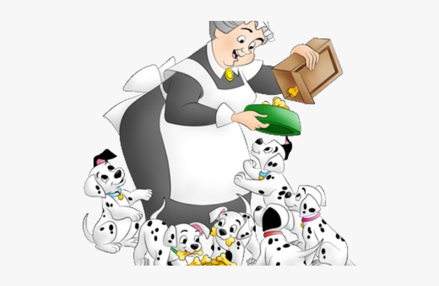 Dalmatian Clipart Sad - Cartoon Dalmatian Background, HD Png Download