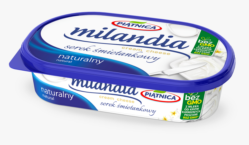 ▪ Milandia Natural Cream Cheese 135 G - Jaki Serek Do Sushi, HD Png Download