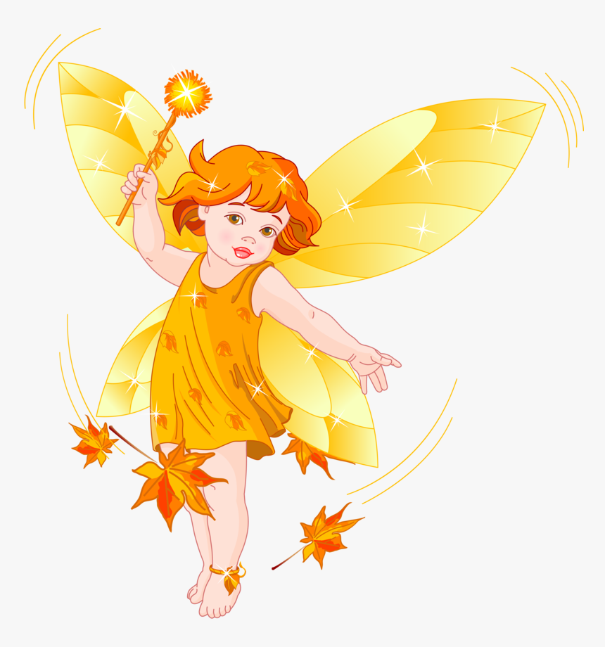 Autumn Baby Fairy, HD Png Download