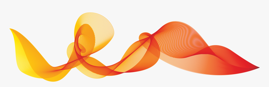 Transparent Orange Waves Png, Png Download