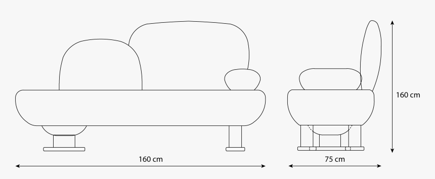T5 - Outdoor Sofa, HD Png Download