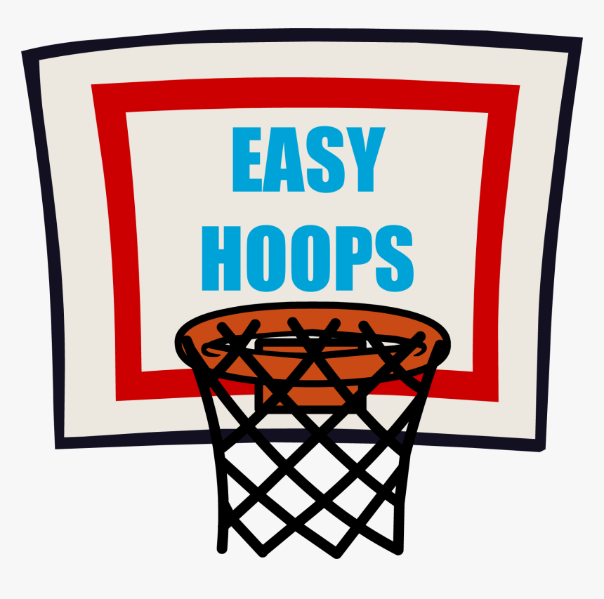 Easy Hoops - Basketball Rim Clip Art, HD Png Download