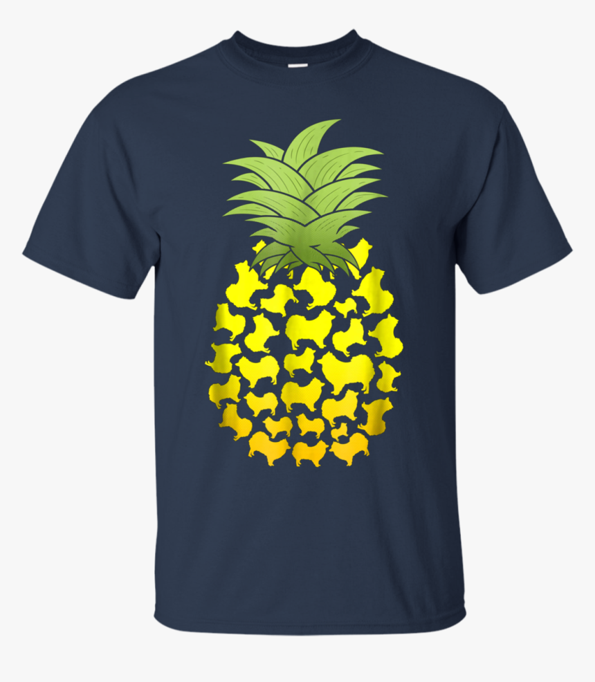 Tropical Pineapple Pomeranian T Shirt Pompom Pom Tumbleweed - September We Wear Teal, HD Png Download