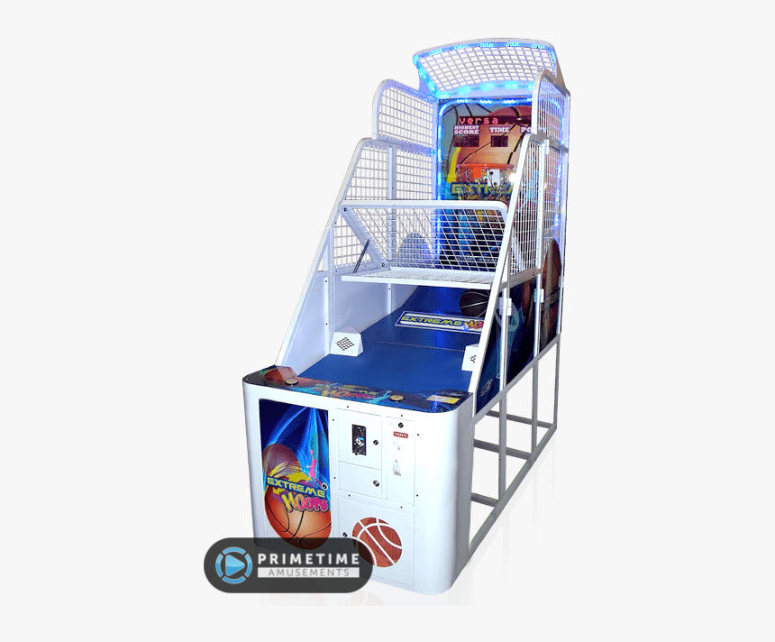 Extreme Hoops Basketball Arcade Machine By Universal - Extreme Hoops Arcade Basketball, HD Png Download