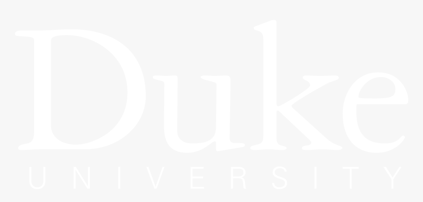 Transparent Duke Png - Duke University Logo White, Png Download