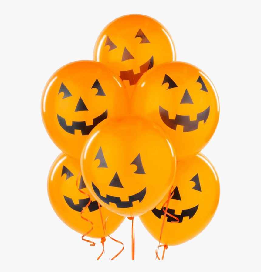Halloween Birthday Balloons Png, Transparent Png