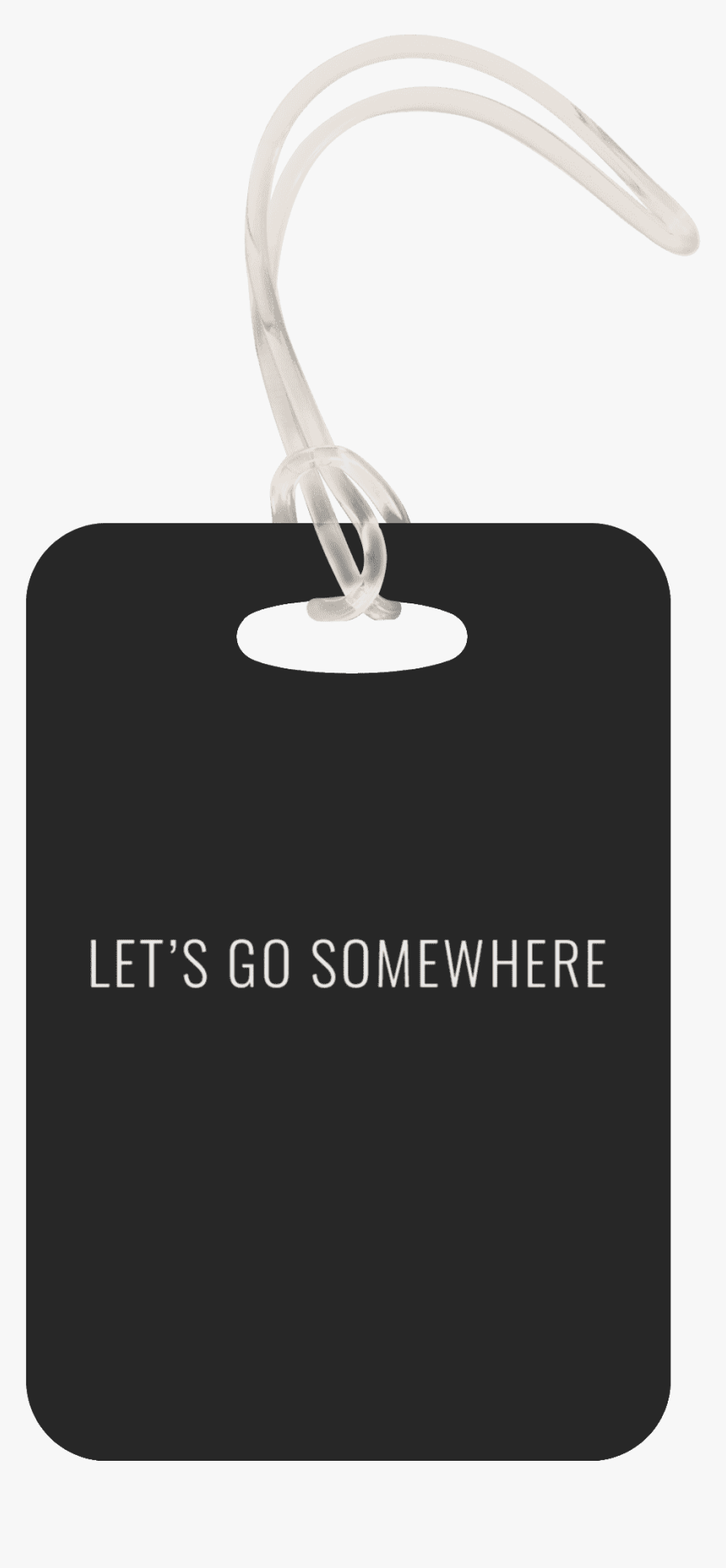 Metal Luggage Tag Png, Transparent Png