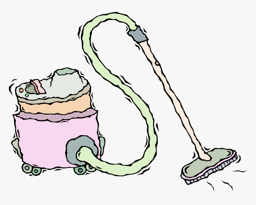 Vector Illustration Of Vacuum Cleaner Uses Centrifugal - Vacuum Cleaner Vector Png, Transparent Png