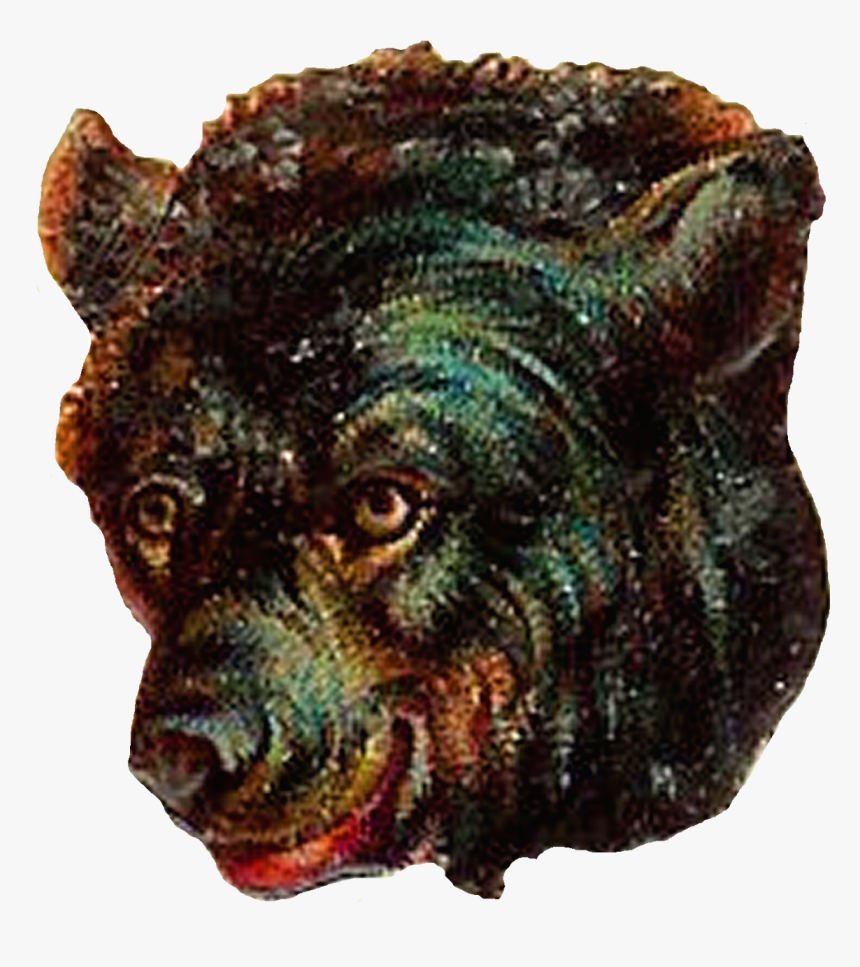 Digital Brown Bear Clip Art - Statue, HD Png Download