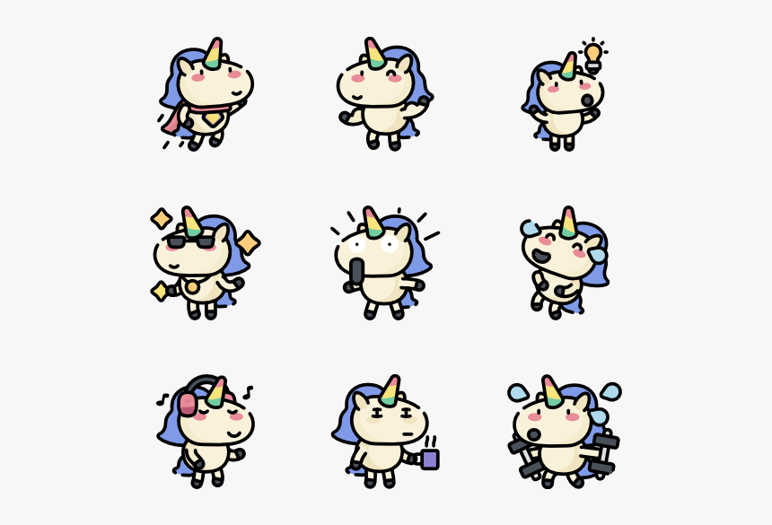 Unicorns - Biology Icons, HD Png Download