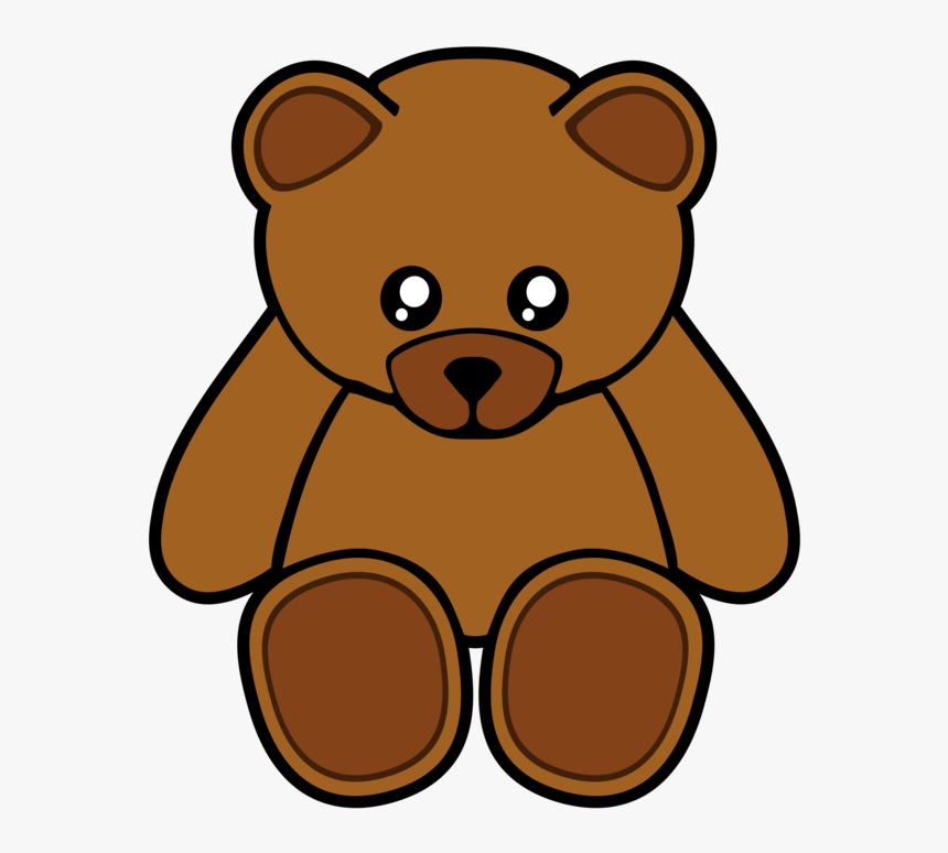 Animal Clipart Teddy Bear - Teddy Bear Vector Png, Transparent Png