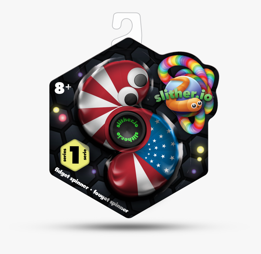 Slither Io Fidget Spinner, HD Png Download