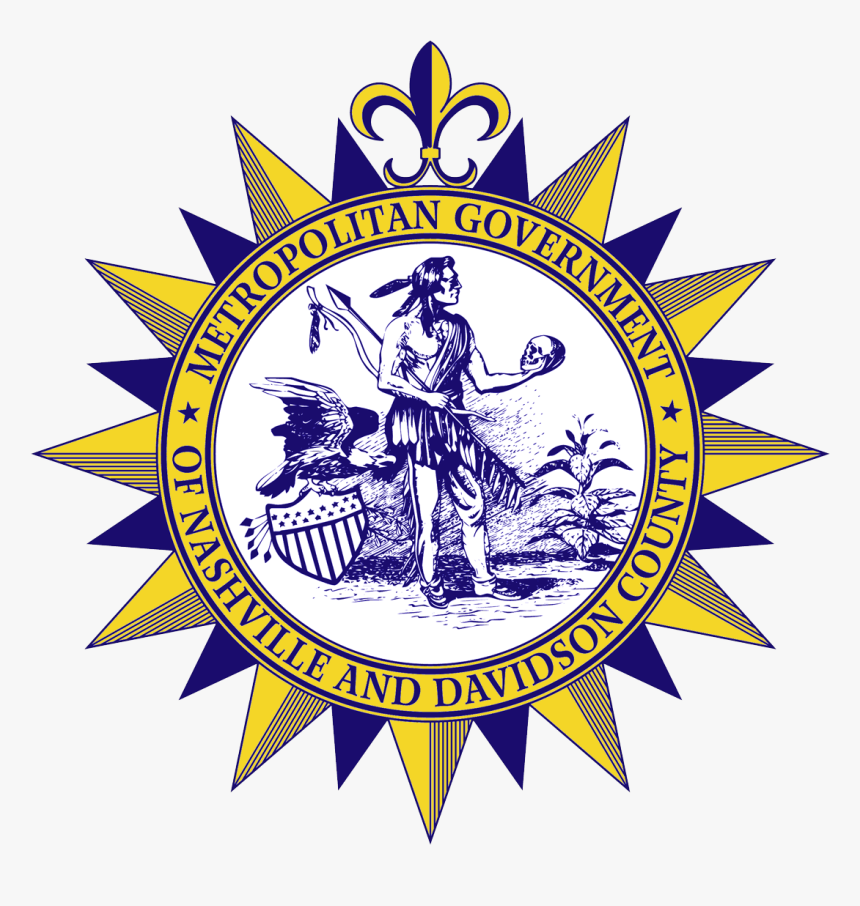 Seal Of Nashville, Tennessee - Metro Nashville Government, HD Png Download