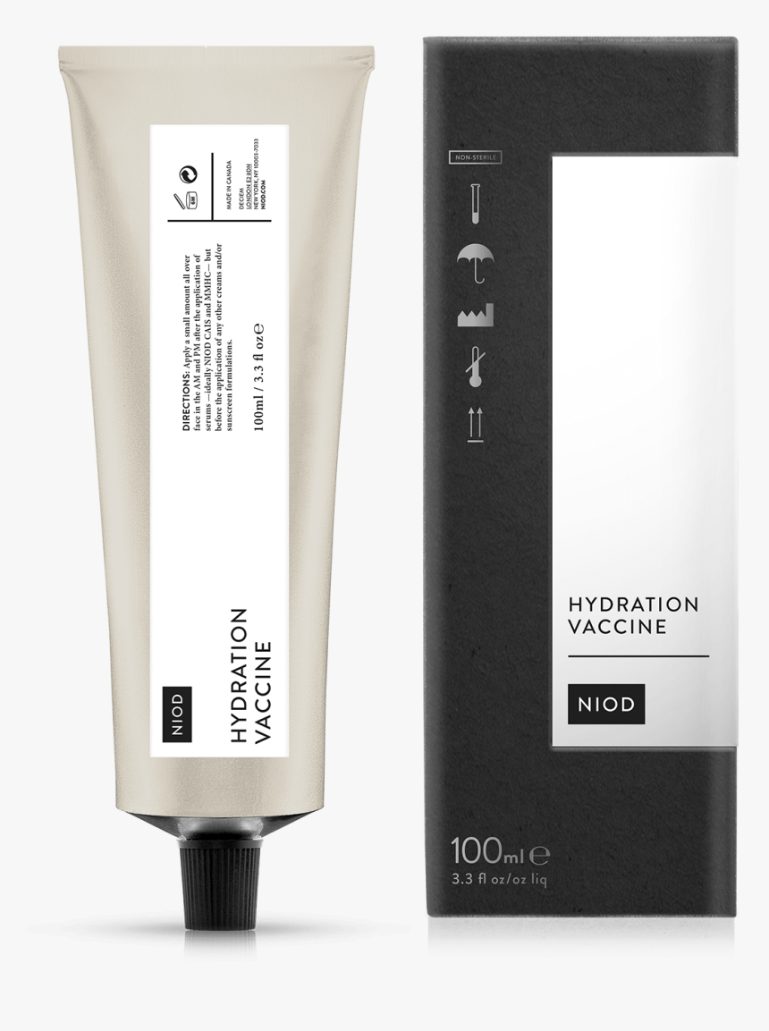 Hydration Vaccine - 100ml - Niod Flavanone Mud Mask, HD Png Download