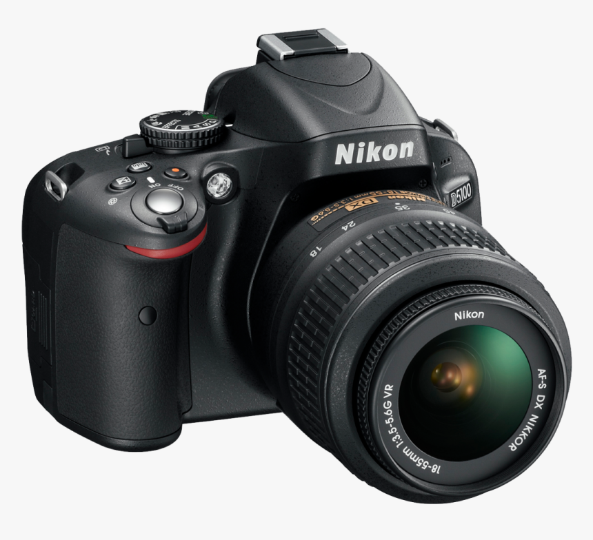 Photo Camera Png Image - Nikon D5200, Transparent Png