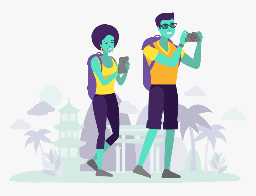 Travel Lifestyle2 - Illustration, HD Png Download