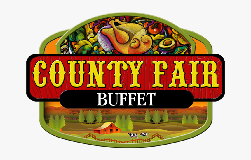 County Fair Buffet Logo - Label, HD Png Download