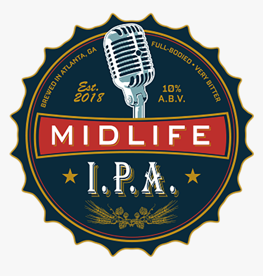 Midlifeipa S Podcast , Png Download - Vintage Beer Bottle Cap, Transparent Png