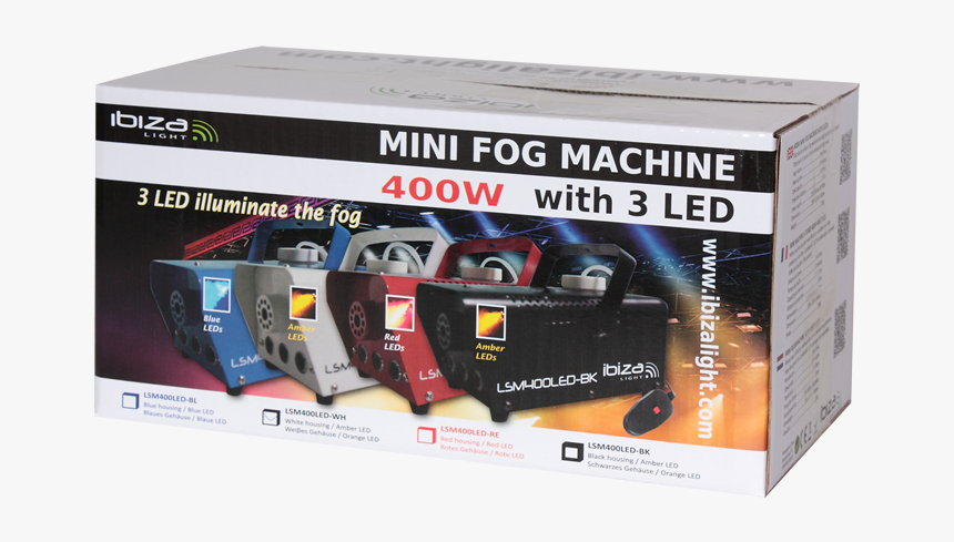 Blanco Mini Maquina De Humo Ibiza Lsm400led-wh - Nintendo Entertainment System, HD Png Download