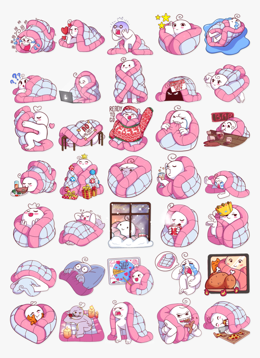 Transparent Blanket Clipart Png - Cartoon, Png Download