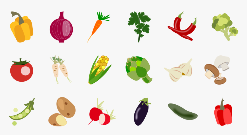 Flower,leaf,food - Vegetable Icons Png, Transparent Png