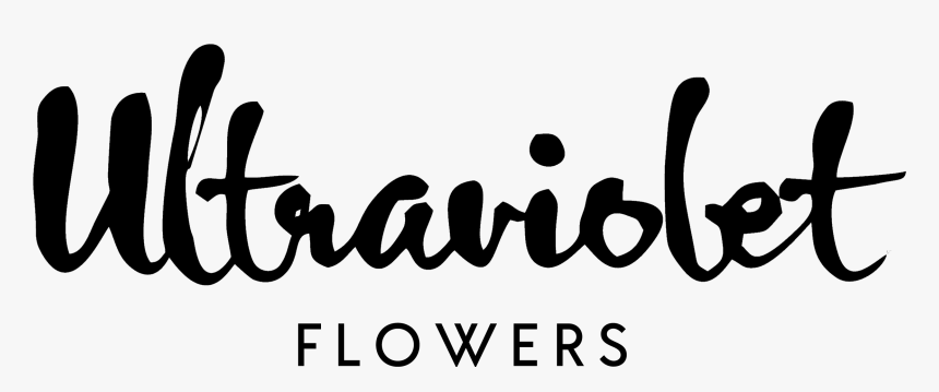 Flowers Logo Png - Calligraphy, Transparent Png