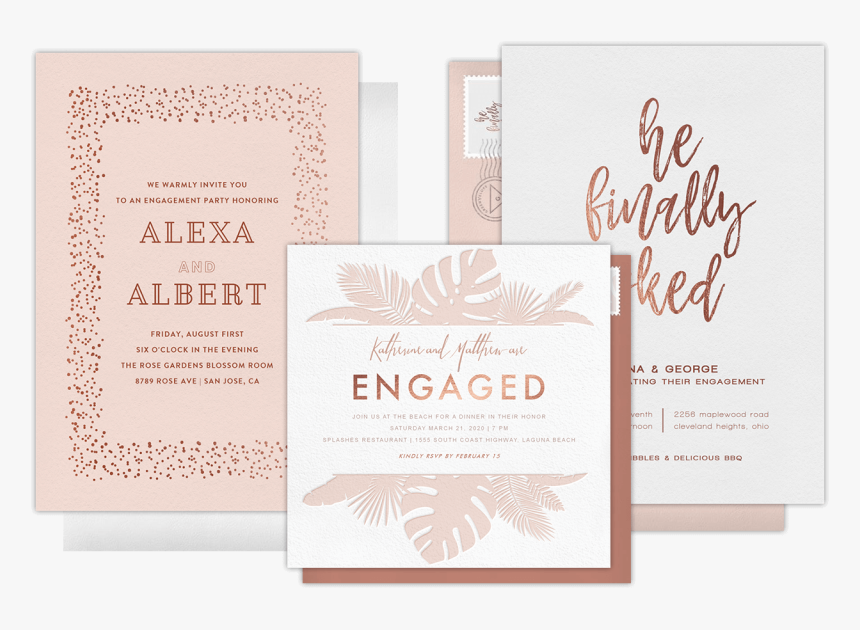 Engagement Party Invitations - Baby Shower, HD Png Download