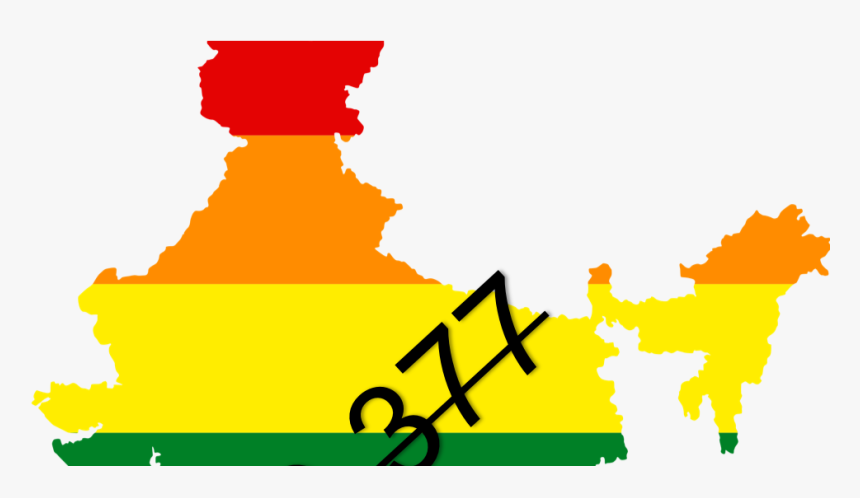Flat Map Of India , Png Download - 15 August Flag Long, Transparent Png