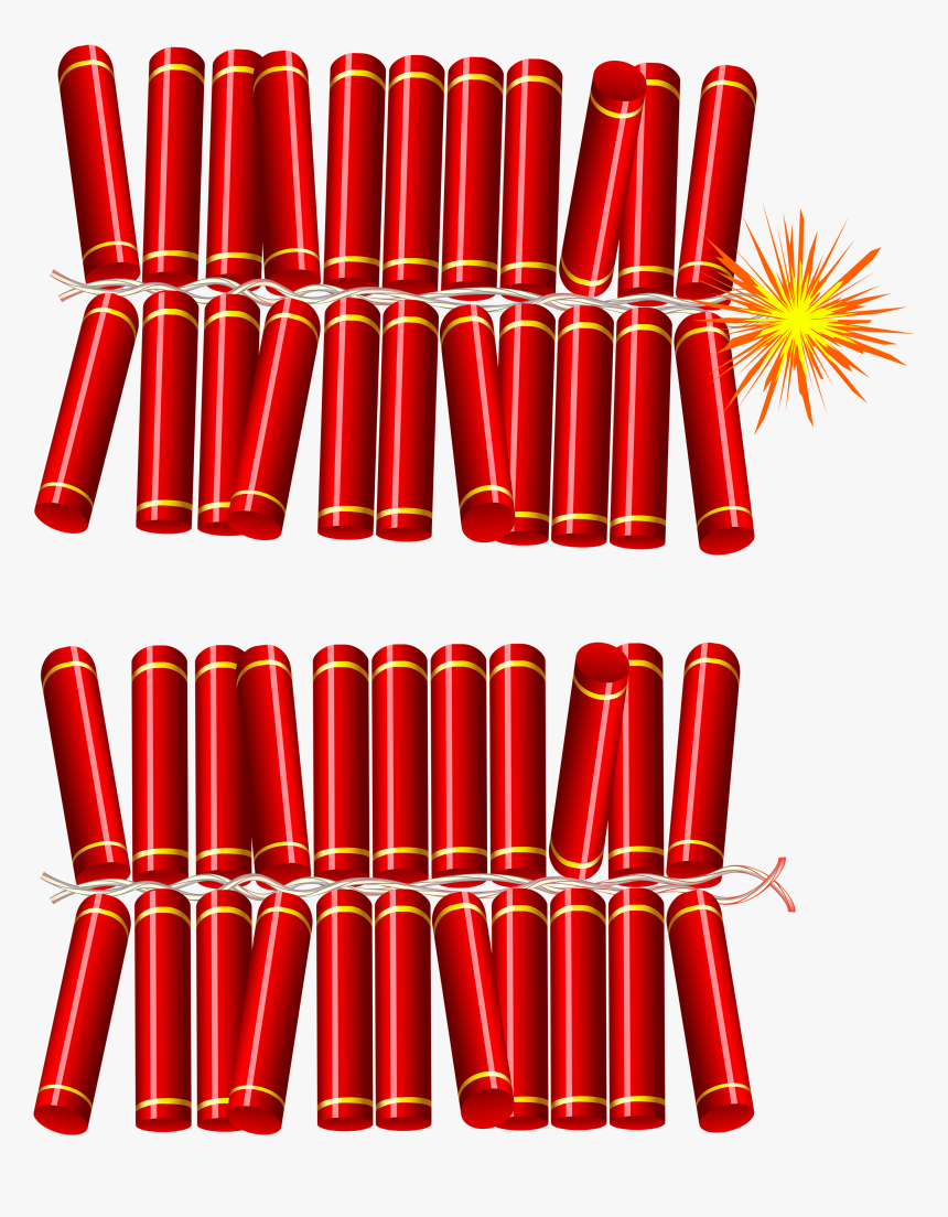 Clipart Fireworks Crackers , Png Download - Clipart Firecracker Png, Transparent Png