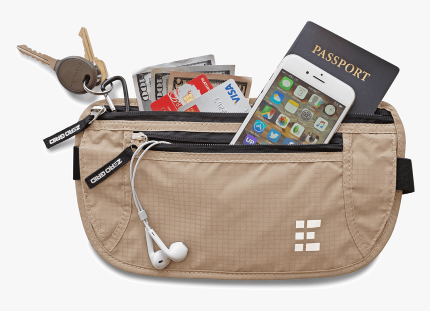 Travel Fanny Pack Anti Theft, HD Png Download