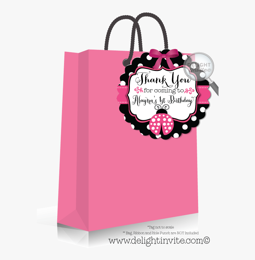 St Favor Tag Di - Rapunzel Themed Gift Bags, HD Png Download