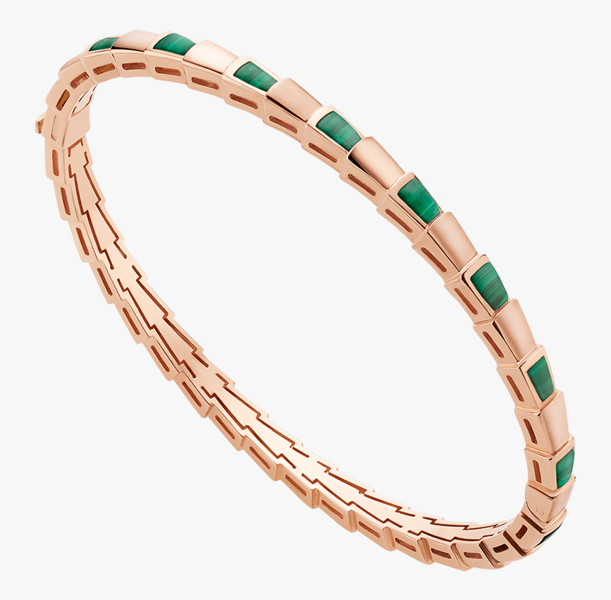 Bulgari Serpenti Bracelet Malachite, HD Png Download