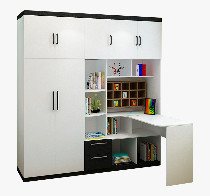 Integrated Closet And Desk, HD Png Download