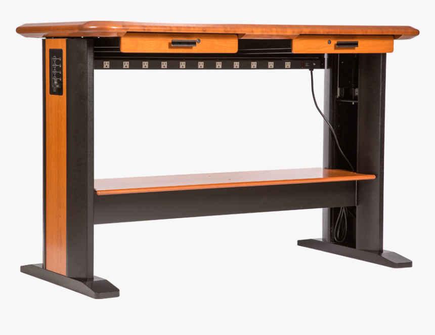 Cable Management Stand Up Desk, HD Png Download