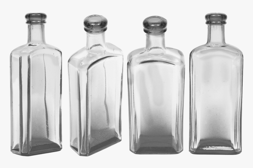 Glass Bottle, HD Png Download