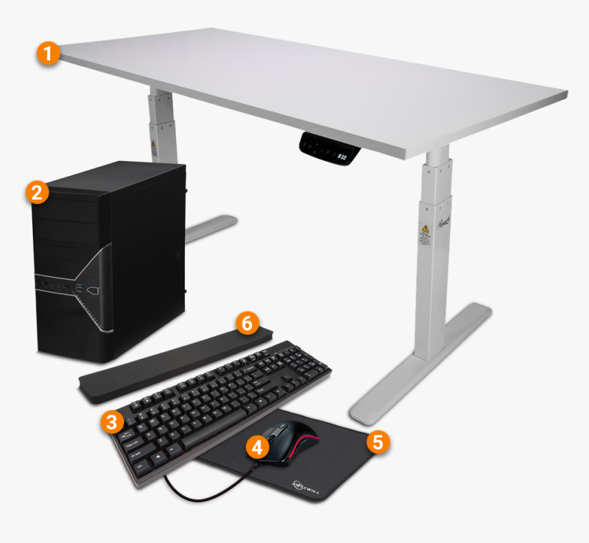 Mesa Escritorio Con Elevador Con Motor, HD Png Download